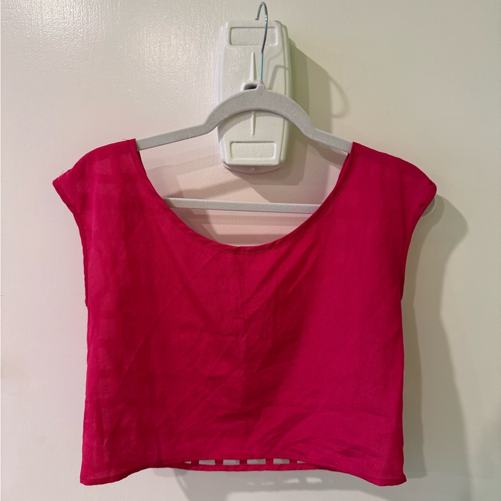 Vibrant Pink Women's Top